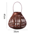 Handmade Rattan Lantern | High & Bury