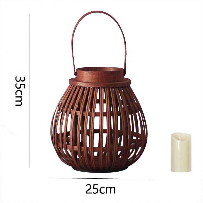 Handmade Rattan Lantern | High & Bury