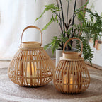 Handmade Rattan Lantern | High & Bury