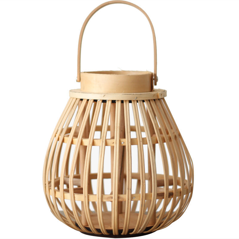 Handmade Rattan Lantern | High & Bury
