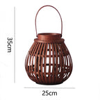 Handmade Rattan Lantern | High & Bury