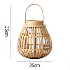 Handmade Rattan Lantern | High & Bury