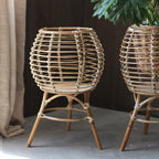 Handmade Rattan Stool | High & Bury