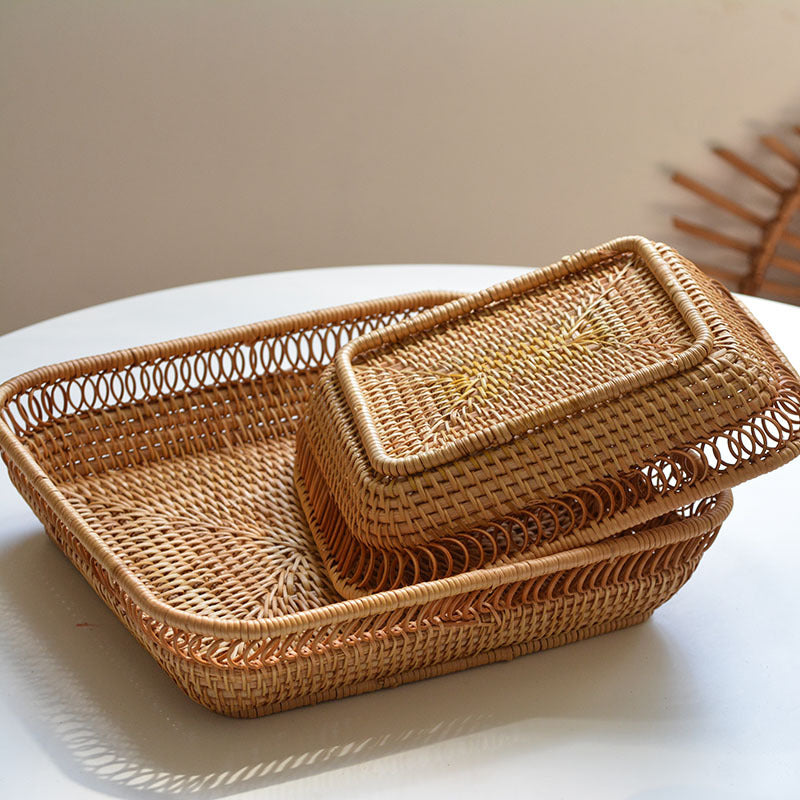 Handmade Square Basket | High & Bury