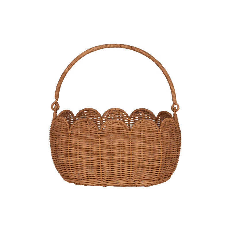Handmade Storage Basket for Dolls | High & Bury