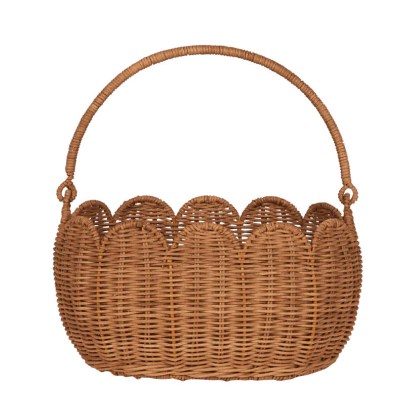 Handmade Storage Basket for Dolls | High & Bury