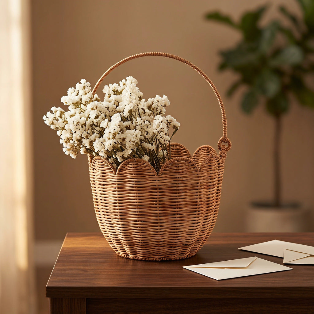 Handmade Storage Basket for Dolls | High & Bury