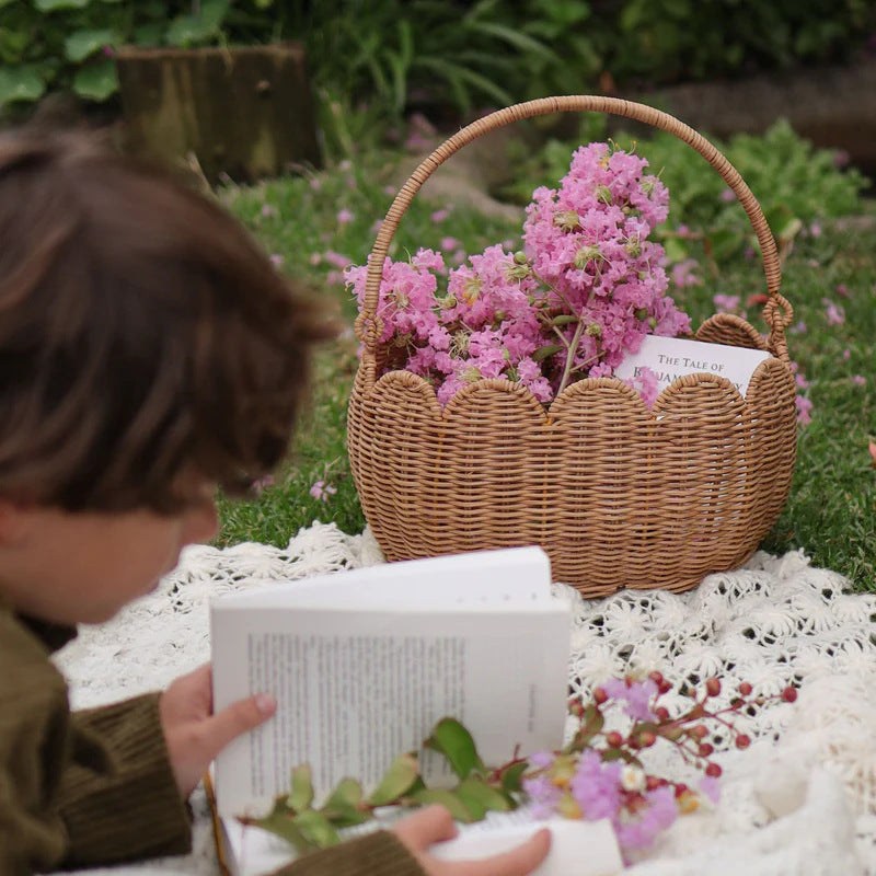 Handmade Storage Basket for Dolls | High & Bury