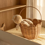Handmade Storage Basket for Dolls | High & Bury