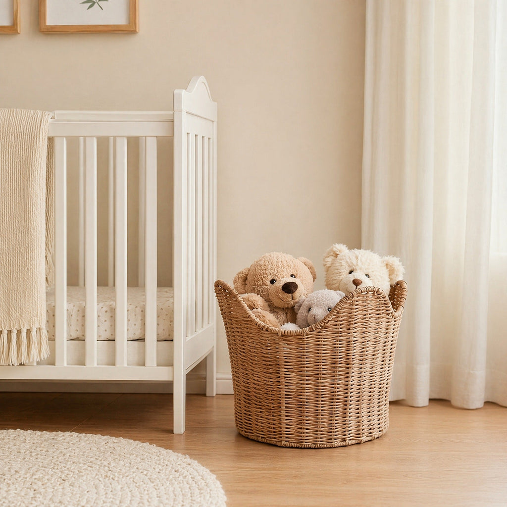 Handmade Storage Basket in Contemporary Design | High & Bury