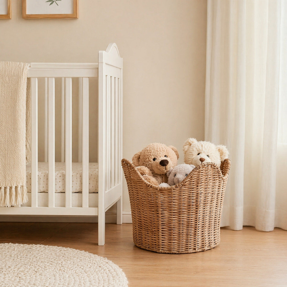 Handmade Storage Basket in Contemporary Design | High & Bury