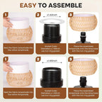 Handmade Storage Basket Jute Fiber Handcrafted | High & Bury
