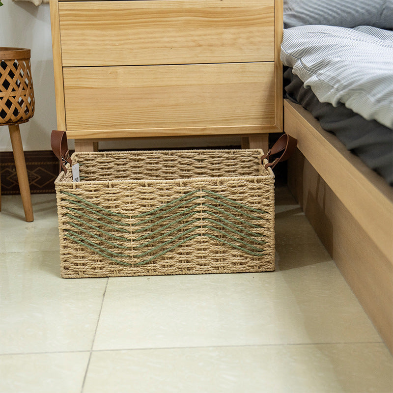 Handmade Storage Basket made of Natural Fibers | High & Bury