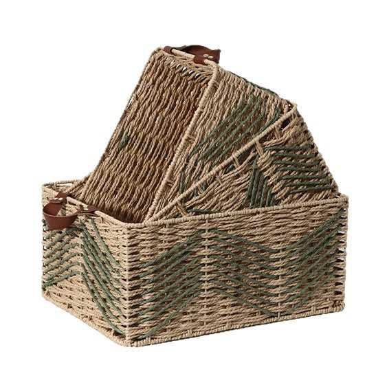 Handmade Storage Basket made of Natural Fibers | High & Bury