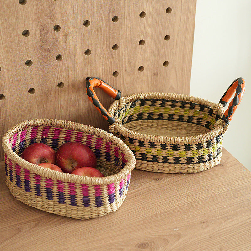 Handmade Storage Basket made of Natural Materials | High & Bury