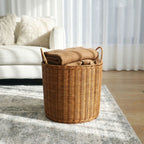 Handmade Storage Basket made of Natural Wicker | High & Bury