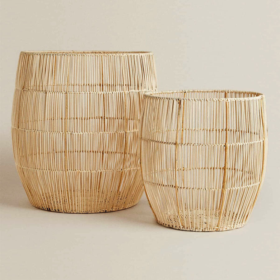 Handmade Storage Basket made of Rattan | High & Bury