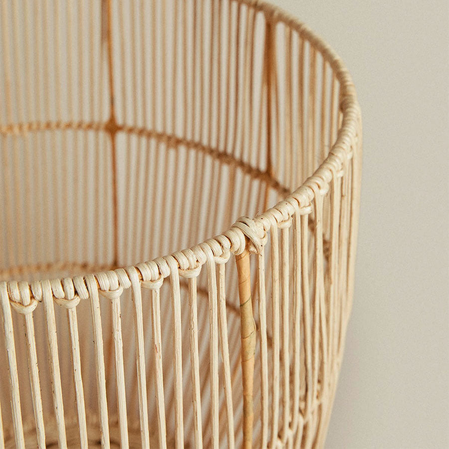Handmade Storage Basket made of Rattan | High & Bury