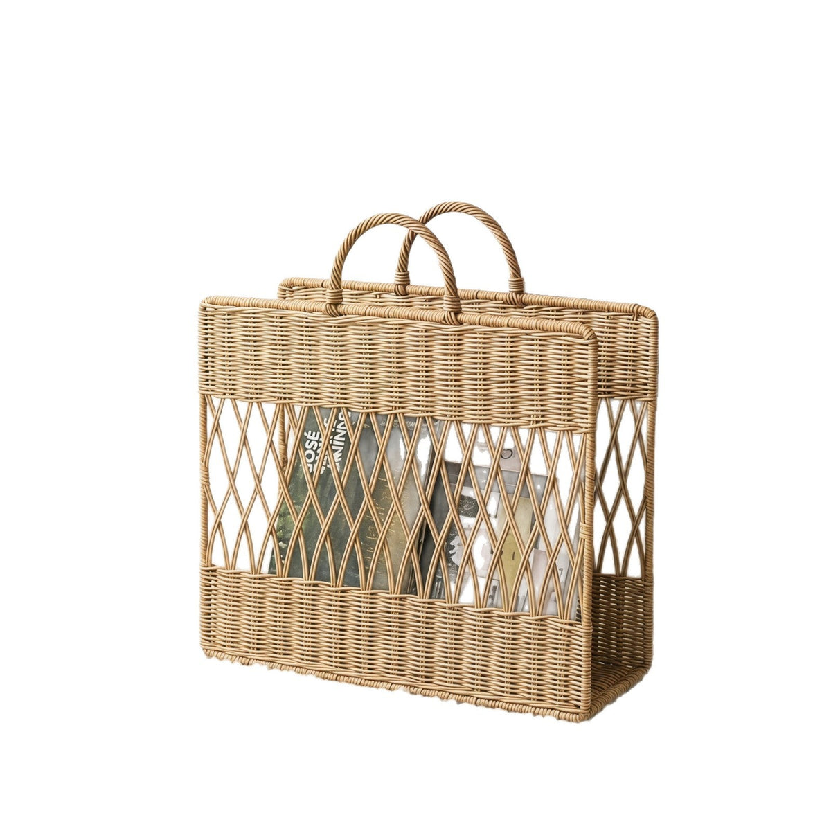 Handmade Storage Basket with Viewing Window | High & Bury