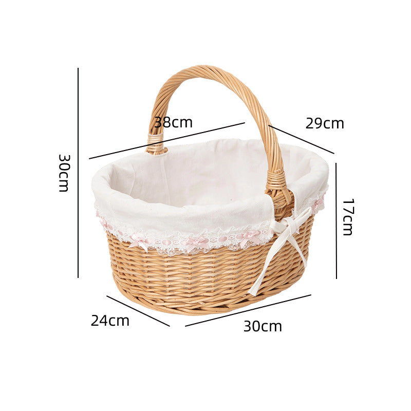 Handmade Woven Storage Basket | High & Bury