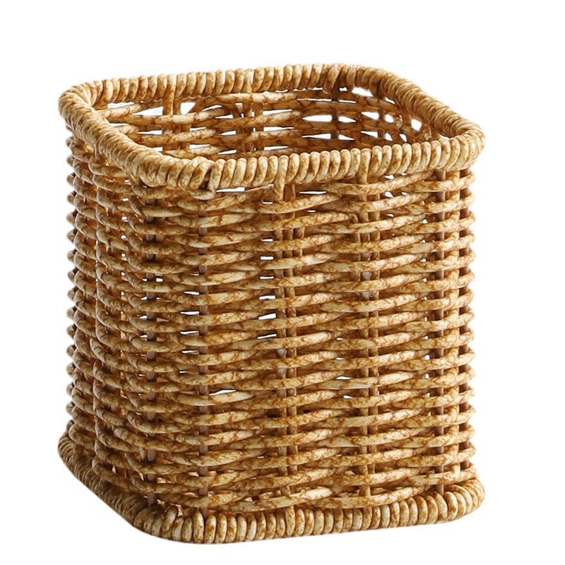 Handmade Woven Storage Basket Light | High & Bury