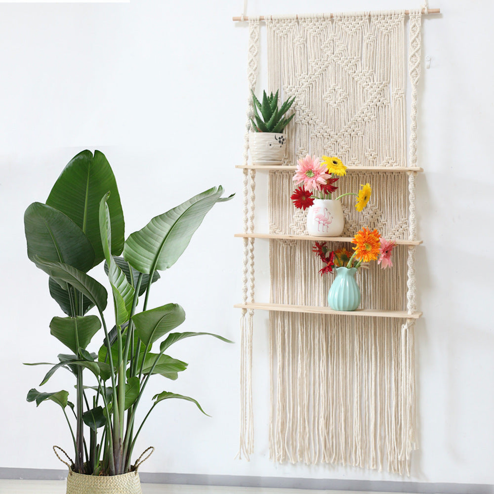 Handwoven Artistic Macrame Wall Hanging | High & Bury