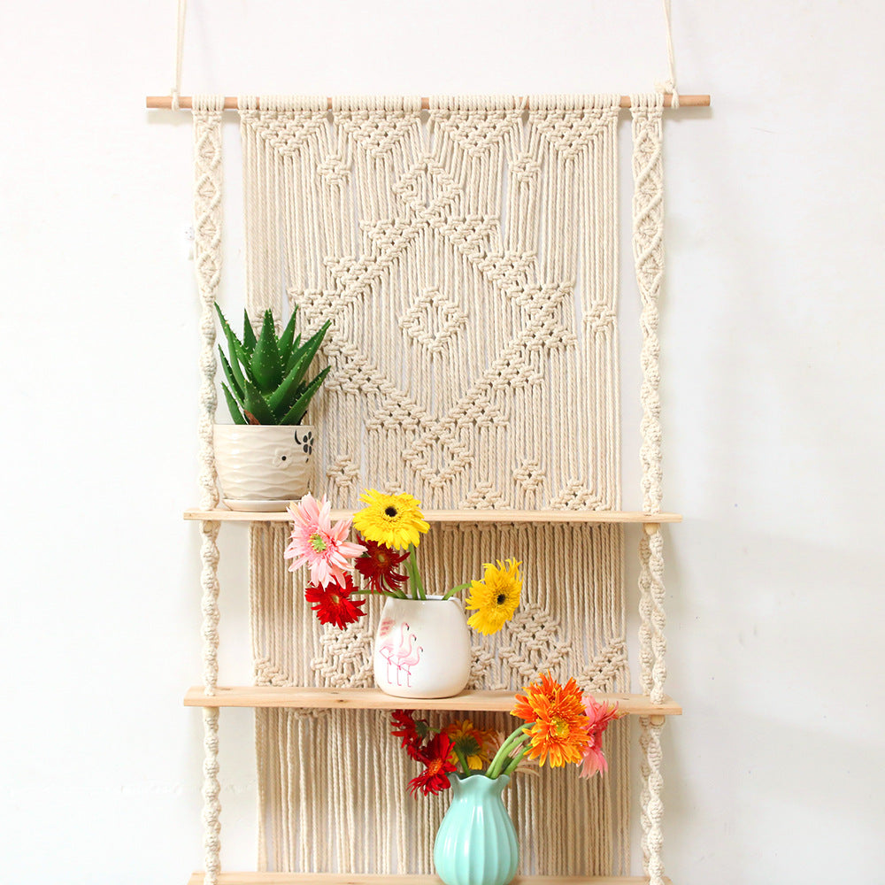 Handwoven Artistic Macrame Wall Hanging | High & Bury
