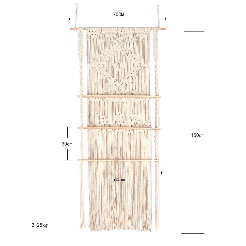 Handwoven Artistic Macrame Wall Hanging | High & Bury