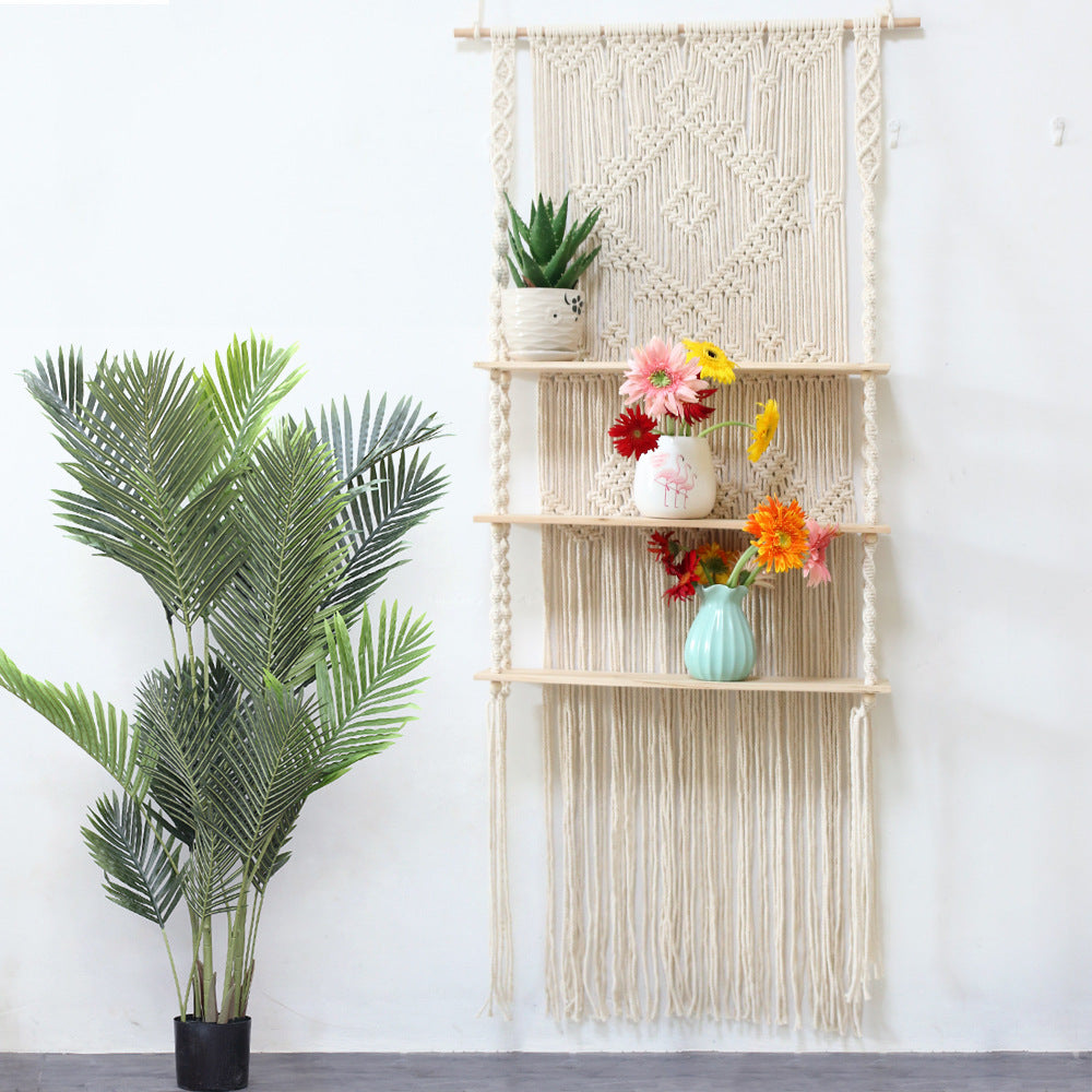 Handwoven Artistic Macrame Wall Hanging | High & Bury