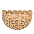 Handwoven Basket Green Beige | High & Bury