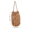 Handwoven Basket Green Beige | High & Bury