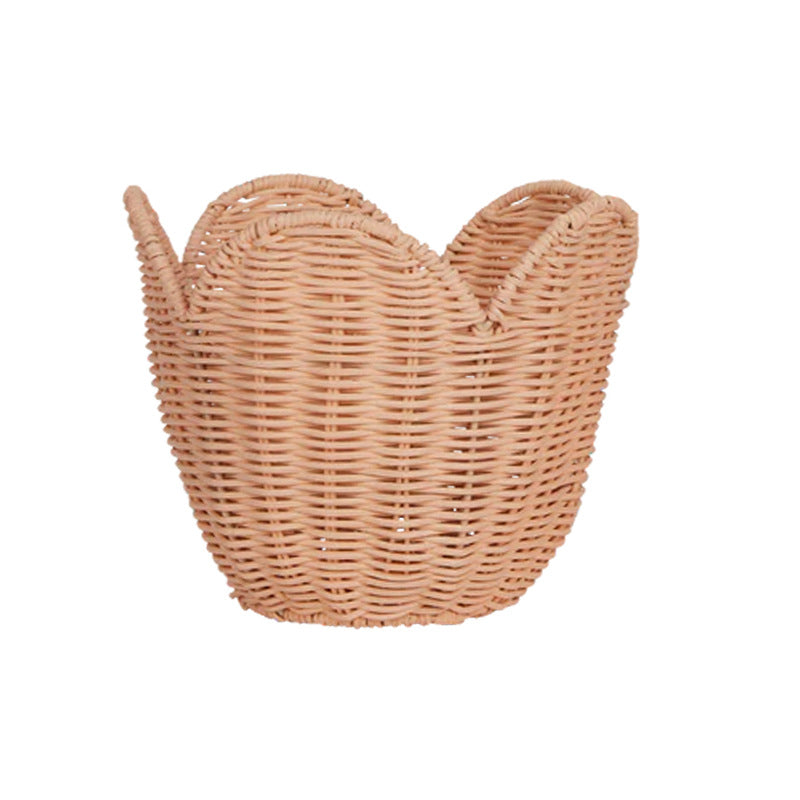 Handwoven Basket with Elegant Shape | High & Bury