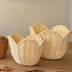 Handwoven Basket with Elegant Shape | High & Bury