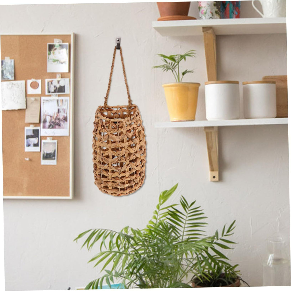 Handwoven Basket with Suspension Device | High & Bury