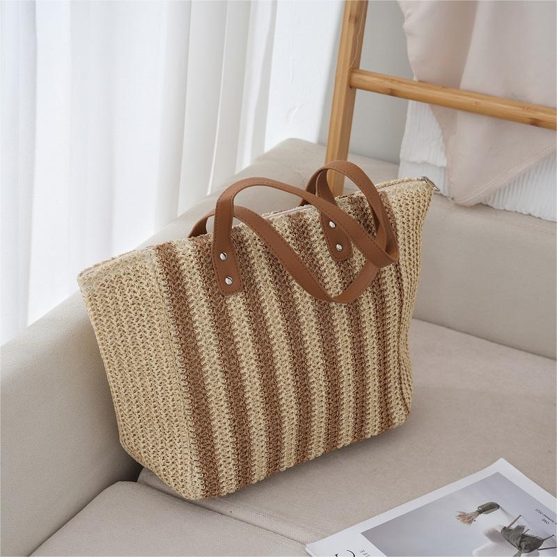 Handwoven Beach Bag | High & Bury