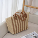 Handwoven Beach Bag | High & Bury