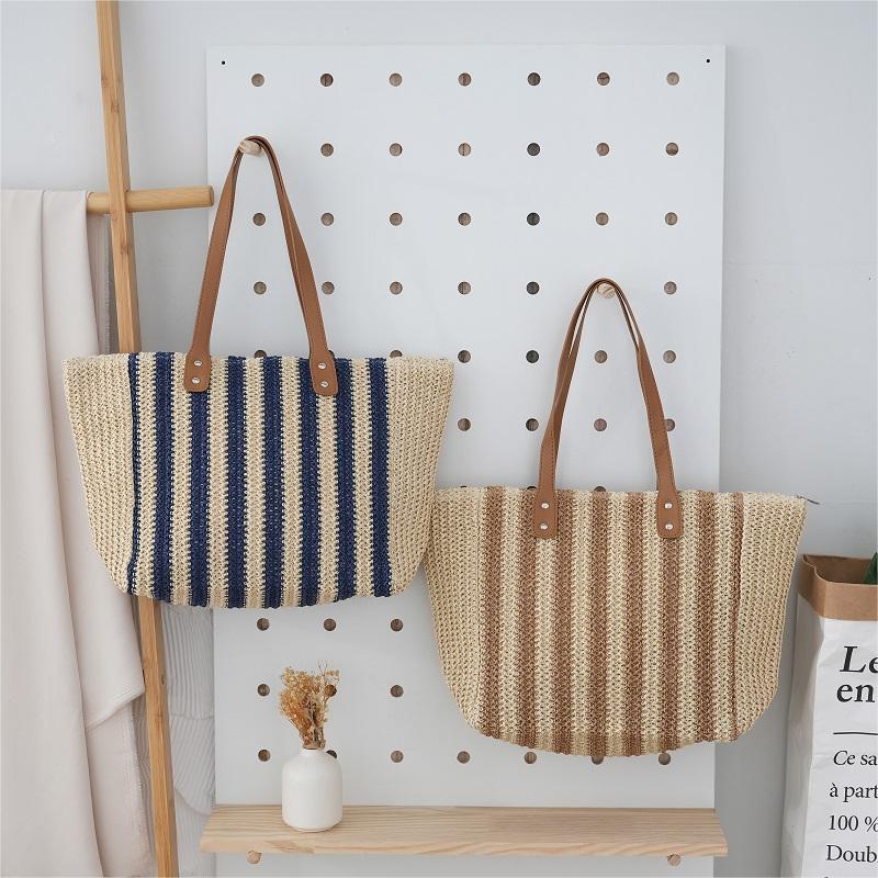 Handwoven Beach Bag | High & Bury