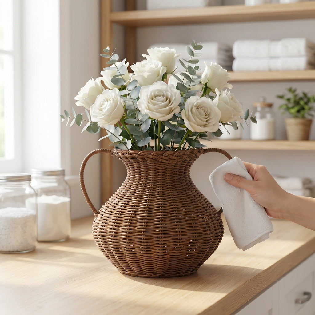 Handwoven Decoration Bouquet Holder | High & Bury