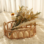 Handwoven Decorative Basket White | High & Bury