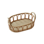 Handwoven Decorative Basket White | High & Bury