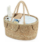 Handwoven Decorative Basket with Ruffles | High & Bury