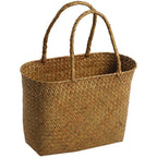 Handwoven Decorative Carry Basket | High & Bury