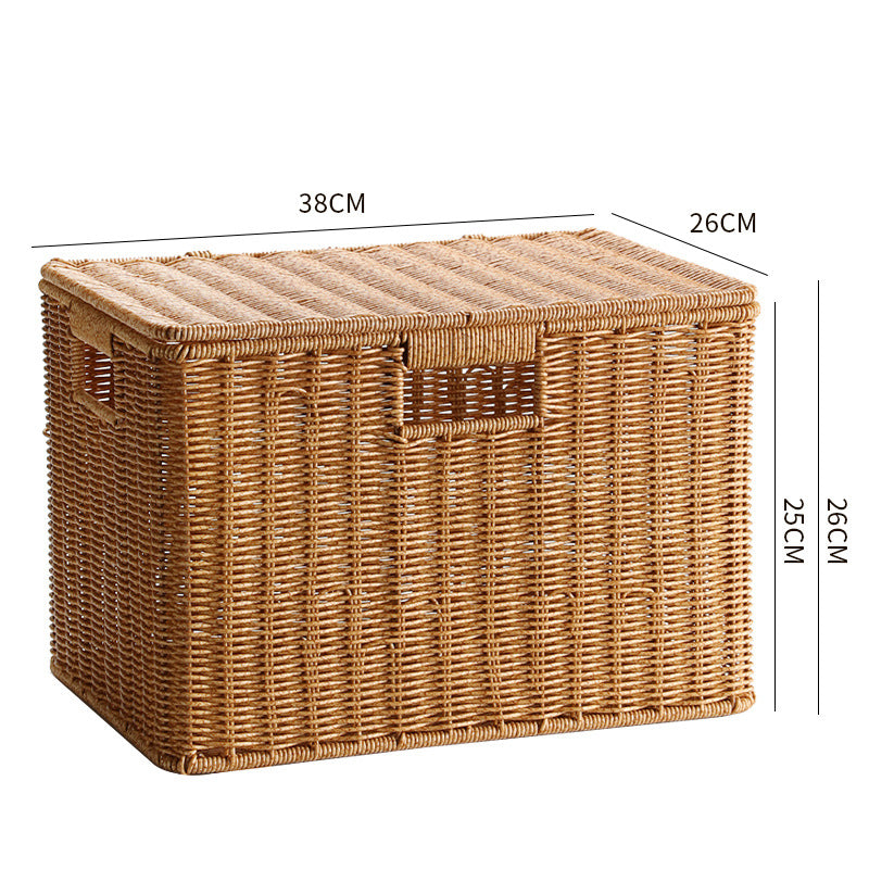 Handwoven Decorative Storage Chest | High & Bury