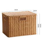 Handwoven Decorative Storage Chest | High & Bury