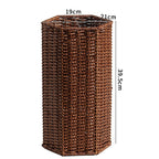 Handwoven Decorative Storage Cylinder | High & Bury