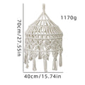 Handwoven Macrame Pendant Lamp | High & Bury