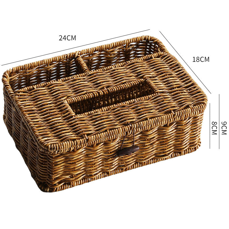 Handwoven Multi-Part Storage Basket | High & Bury