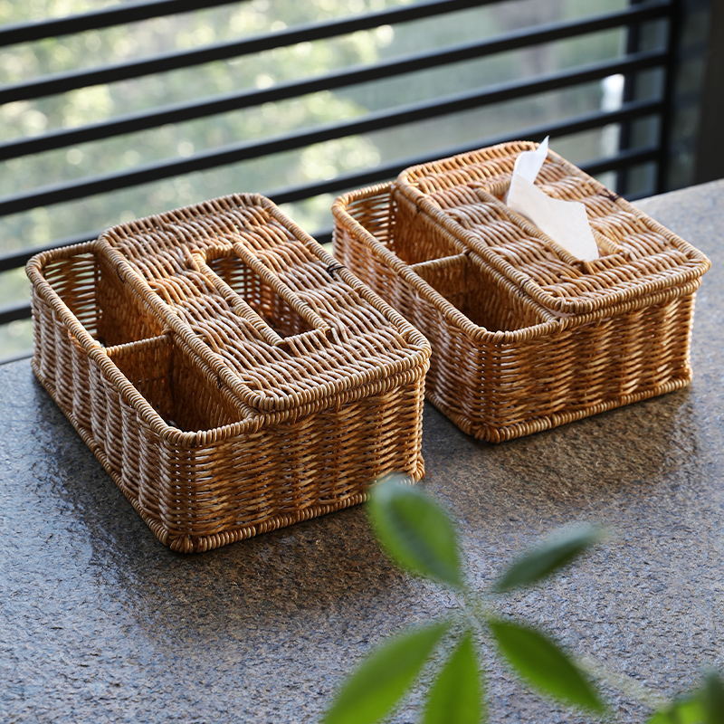 Handwoven Multi-Part Storage Basket | High & Bury
