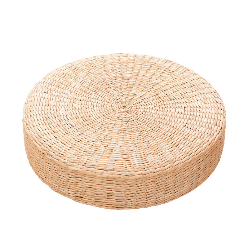 Handwoven Pouf in Boho Style | High & Bury