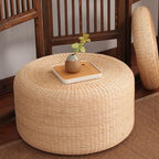 Handwoven Pouf in Boho Style | High & Bury